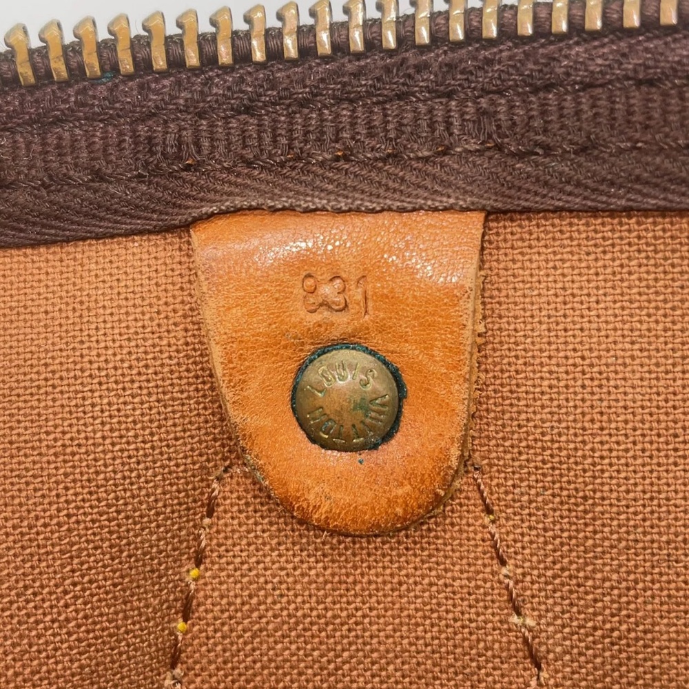 Auth Louis Vuitton Monogram Old Speedy 35  Handbag W/Dustbag/Lock - Picture 15 of 16